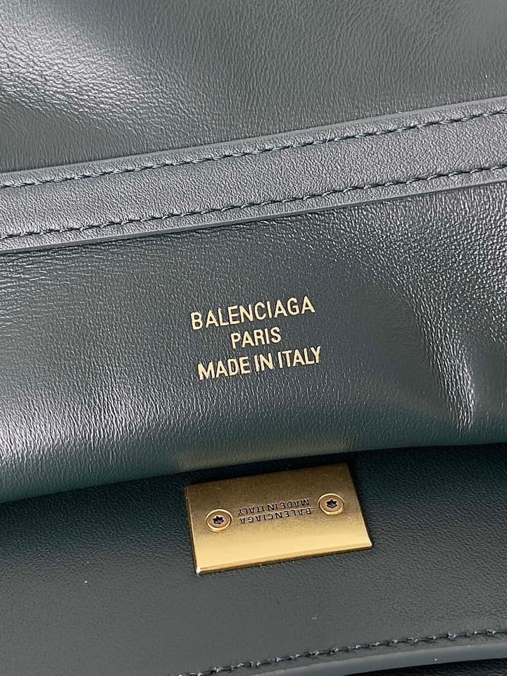 Balenciaga Rodeo Medium Shoulder Bag – 2024 Collection in Dark Green