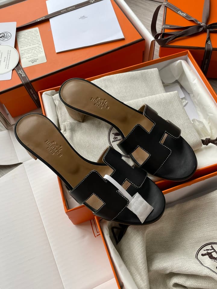Hermès Classic H Heeled Sandals