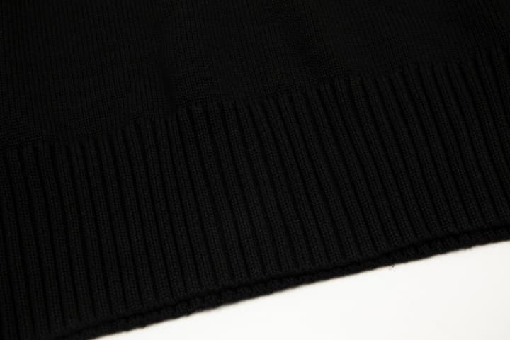 Ami Paris Classic Heart Embroidered Crewneck Sweater in Black
