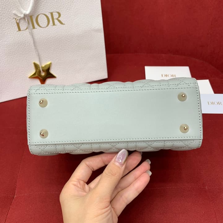 Dior Lady Dior Cannage Shoulder Bag
