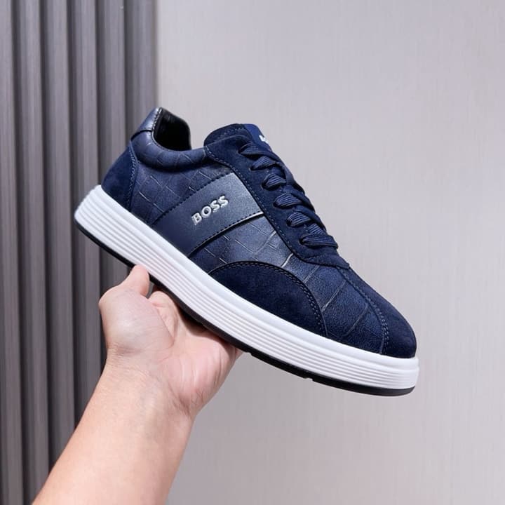 Boss Classic Leather Driving Shoes