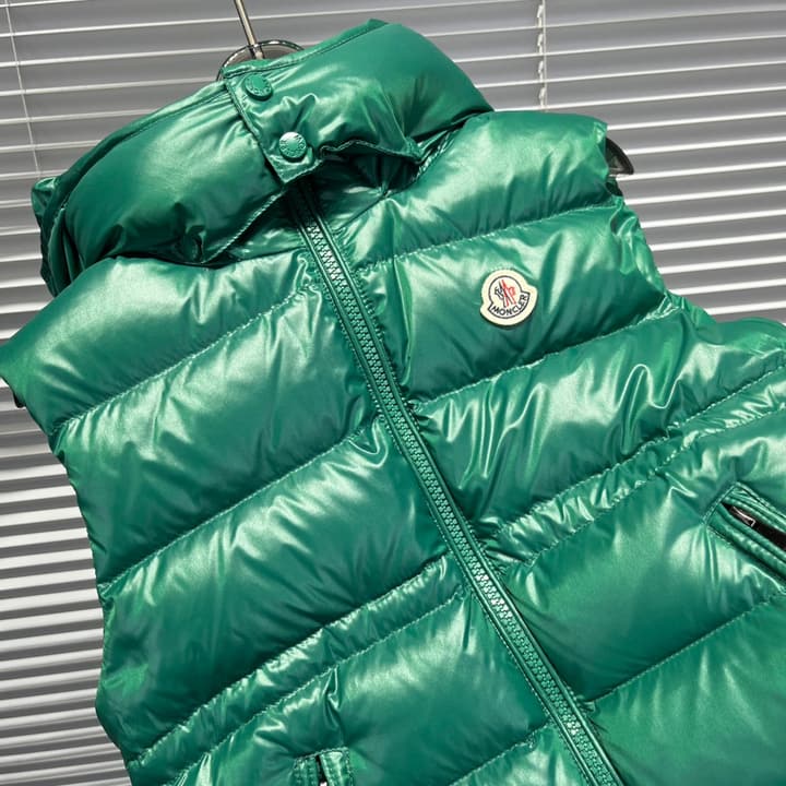 Moncler Ania Fitted Down Vest – Kids Collection – 2025 in Black