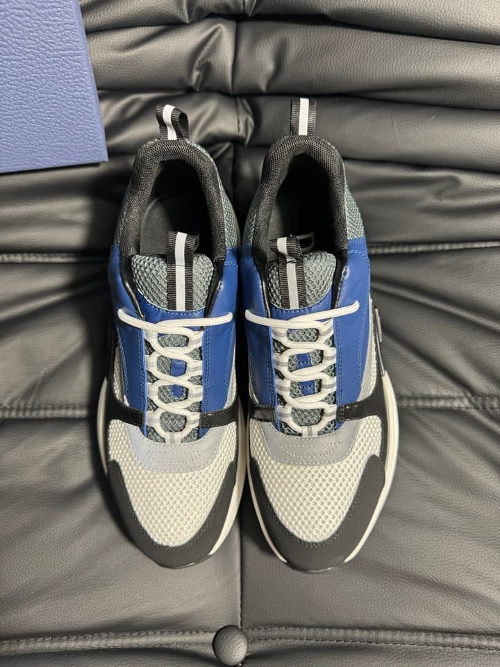 Dior B22 Calfskin Sneakers in Black