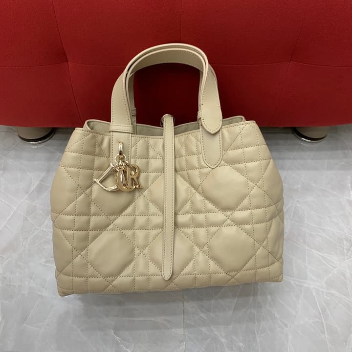Dior C'est Dior Bucket Bag – 23FW in Cream