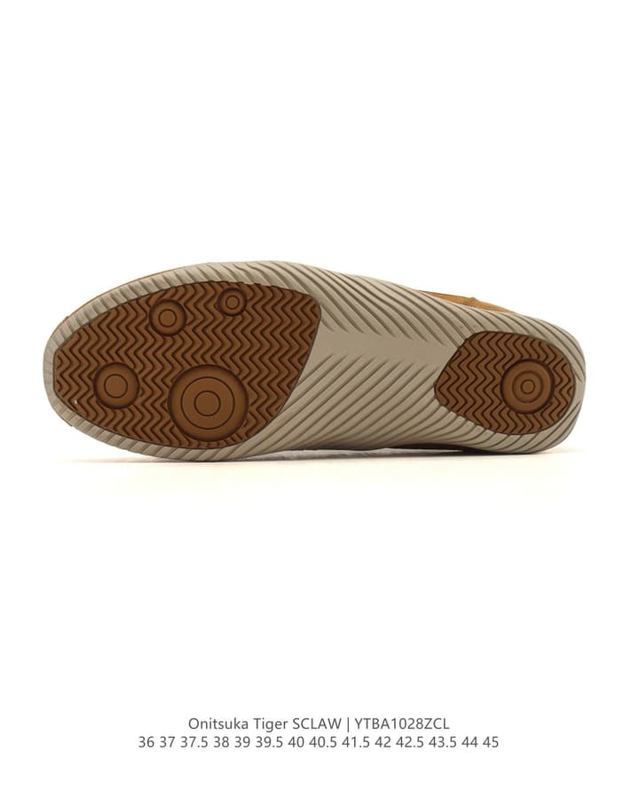Onitsuka Tiger SCLAW Low-Top Casual Sneakers in Tan Upper With Beige Sole