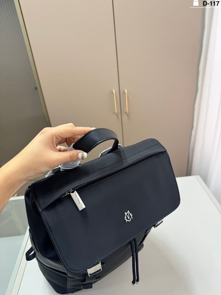 RIMOWA Italian Nylon Backpack in Black Nylon Backpack