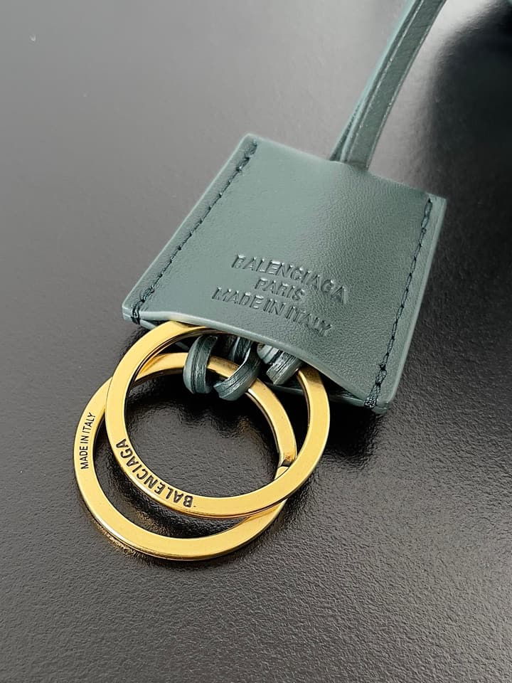 Balenciaga Rodeo Mini Handbag – Quiet Luxury Collection in Dark Green Leather