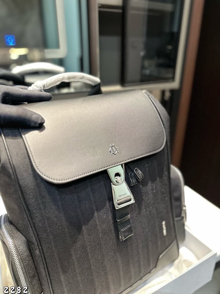 RIMOWA Never Still Large Men's Backpack in Dark Grey With Grey Flap