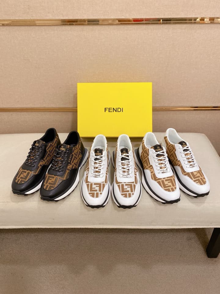 Fendi Men's Leather Loafers