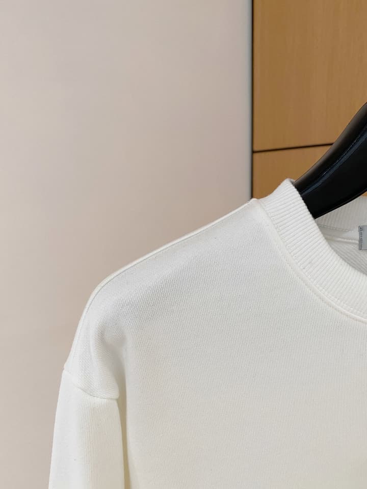 Dior Flocked Logo & Bee Crewneck Sweatshirt – 24SS in Black With Neon Green Accents