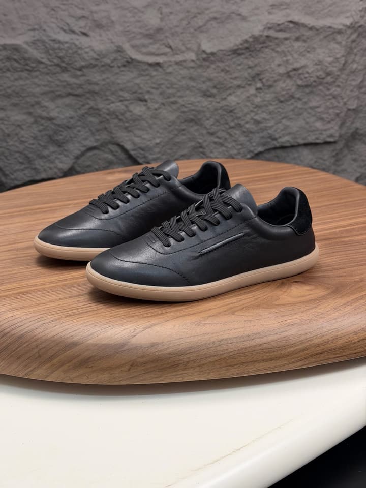 Zegna Old Money Suede Casual Sneakers