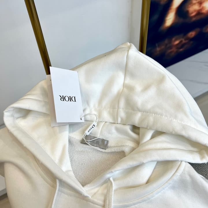 Dior Atelier Hooded Sweatshirt – 2025 FW in Classic Black