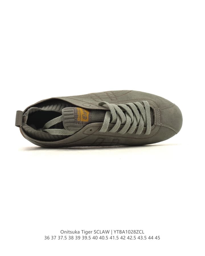 Onitsuka Tiger SCLAW Low-Top Casual Sneakers in Tan Upper With Beige Sole