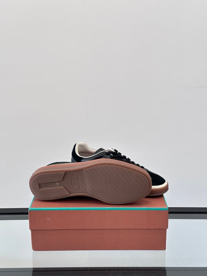 Loro Piana WeekendWalk Suede Sneakers in Cream Suede
