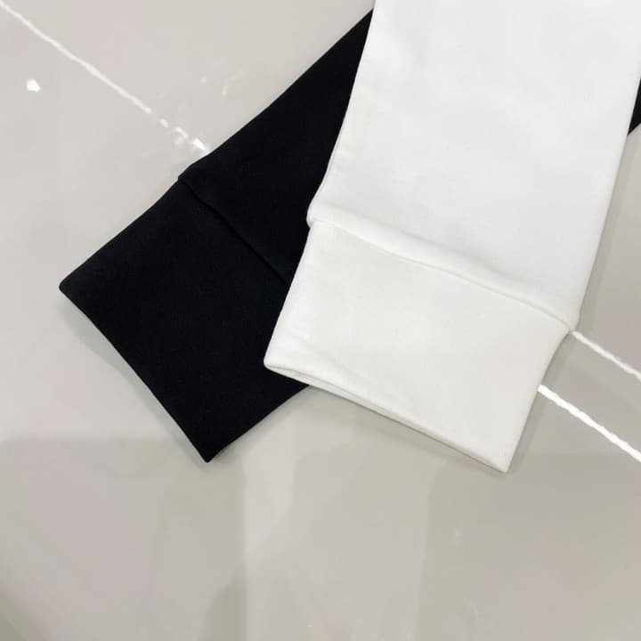 Loro Piana Fashion Casual Long Sleeve T-Shirt – Early Autumn New Counter Style in Classic Black