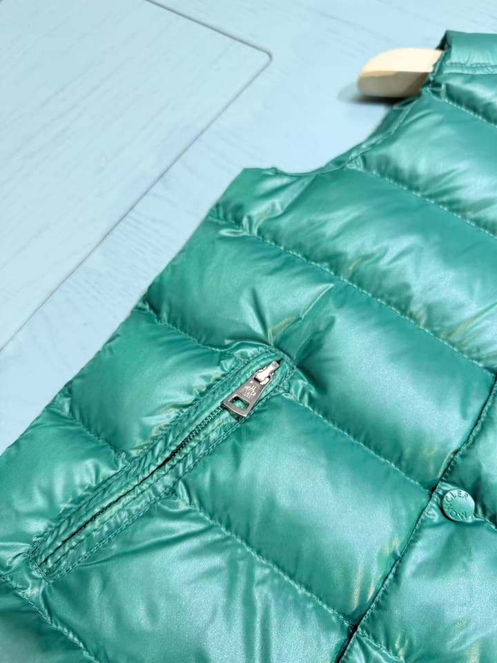 Moncler Kids Puffer Vest – 2025SS/FW Collection in Black