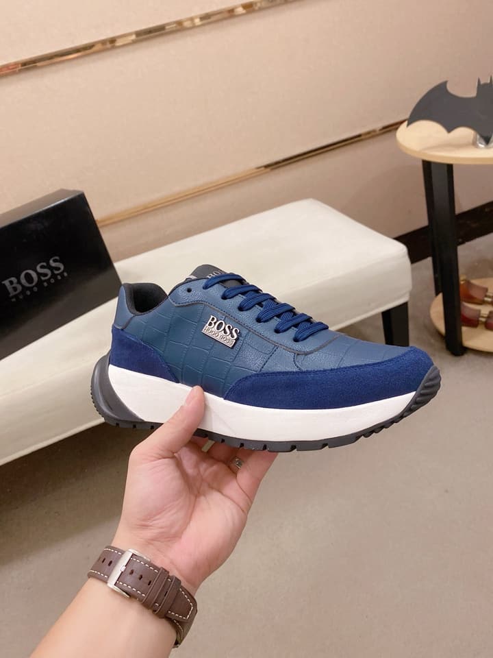Boss Latest Casual Men's Sneakers in Dark Gray
