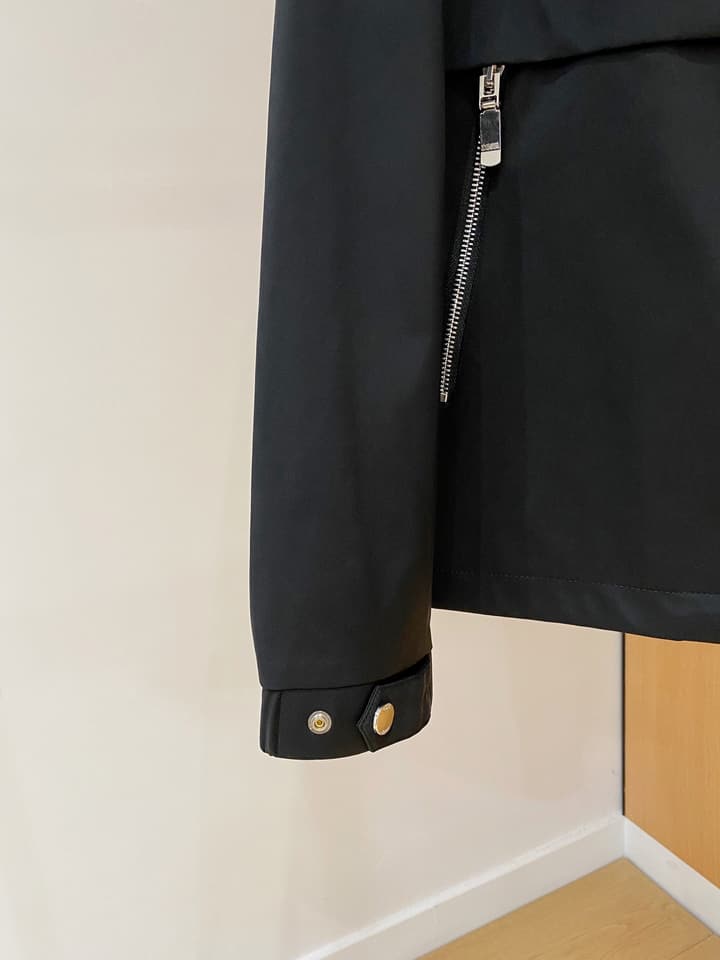 Dior New Runway Jacket Outerwear in Black With Monogram Panels