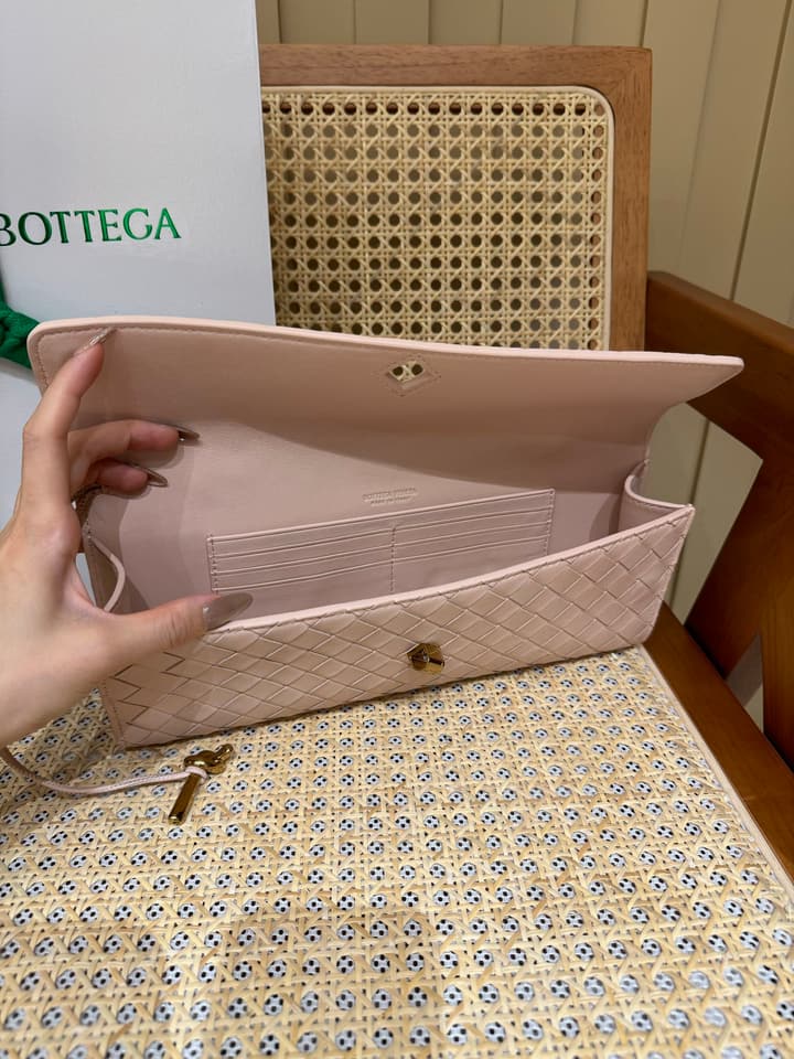 Bottega Veneta Andiamo Clutch Bag
