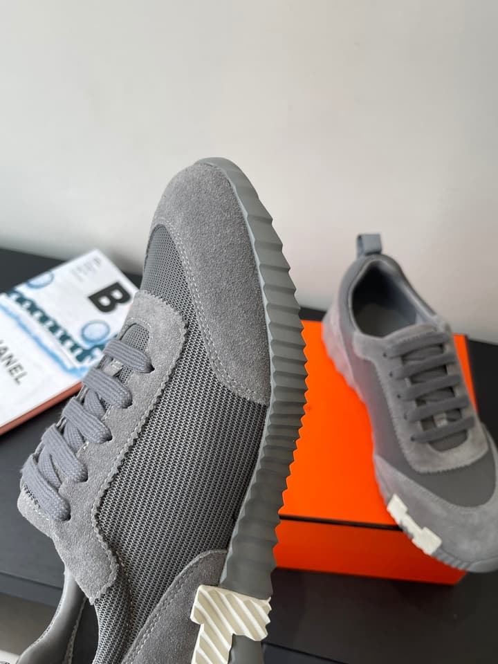 Hermès Classic Couple's Casual Sneakers in Black