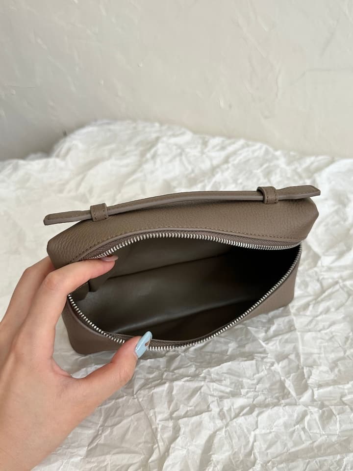 Loro Piana L19 Leather Crossbody Bag