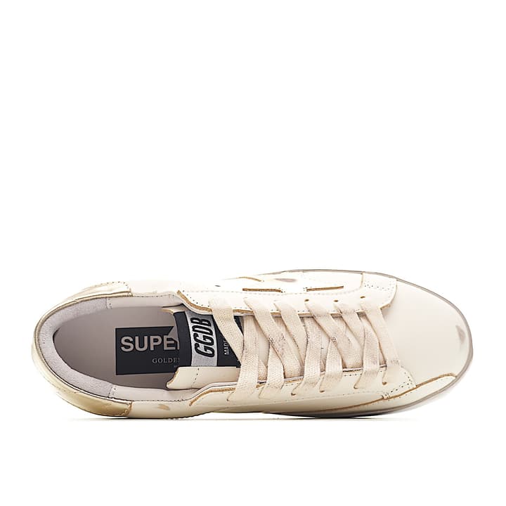 Golden Goose Super Star Sneakers – 2023 Collection in Bright Metallic Outline Star