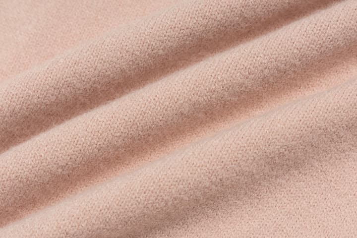 AMI Paris Classic Jacquard Heart Crewneck Sweater – 2025SS in Dusty Rose Pink