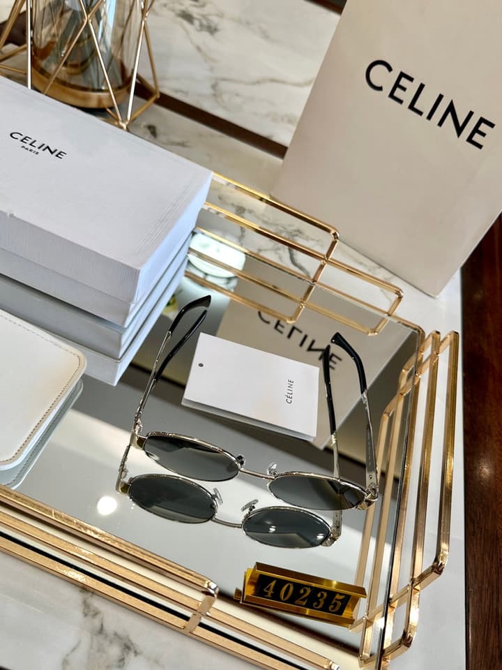 Celine Polarized Acetate Sunglasses