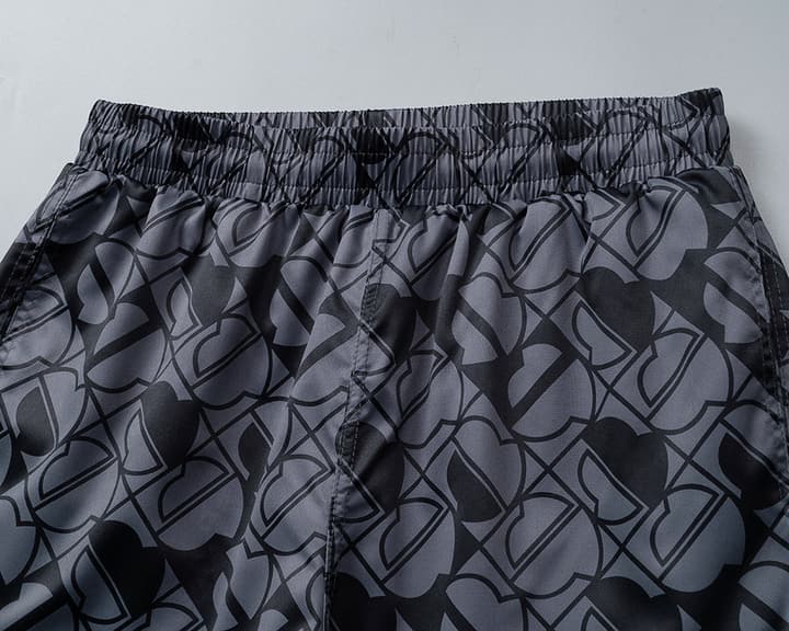 Moncler Premium Mesh-Lined Swim Trunks – Spring/Summer Collection – 2026SS in Dark Grey