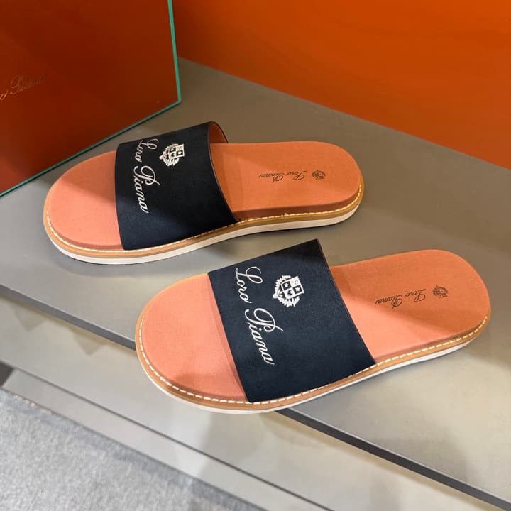 Loro Piana Summer Walk Crisscross Mules