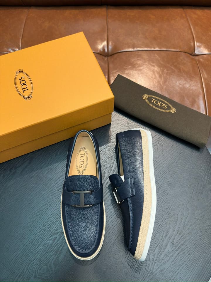 Tod's Gommino Calfskin Loafers in Assorted Loafers Display