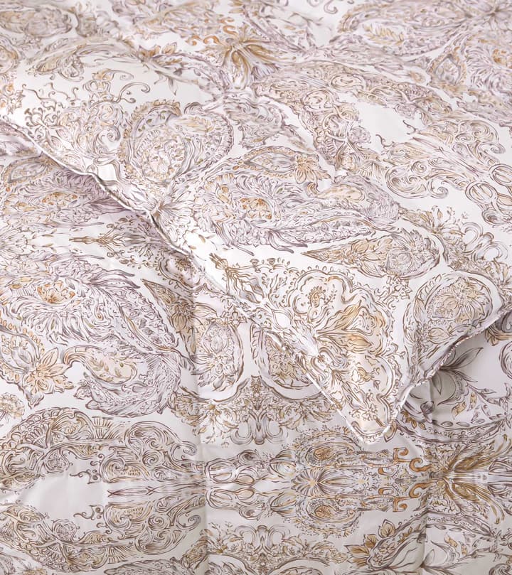 Celine Home Arc de Triomphe Down Comforter in Beige Tan Arc Pattern