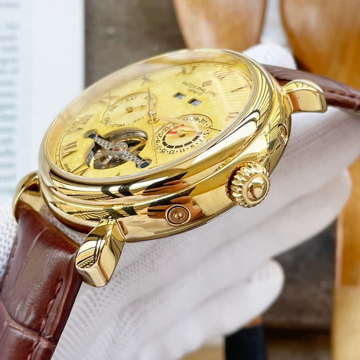 Patek Philippe Multi-Function Tourbillon Perpetual Calendar Men's Watch