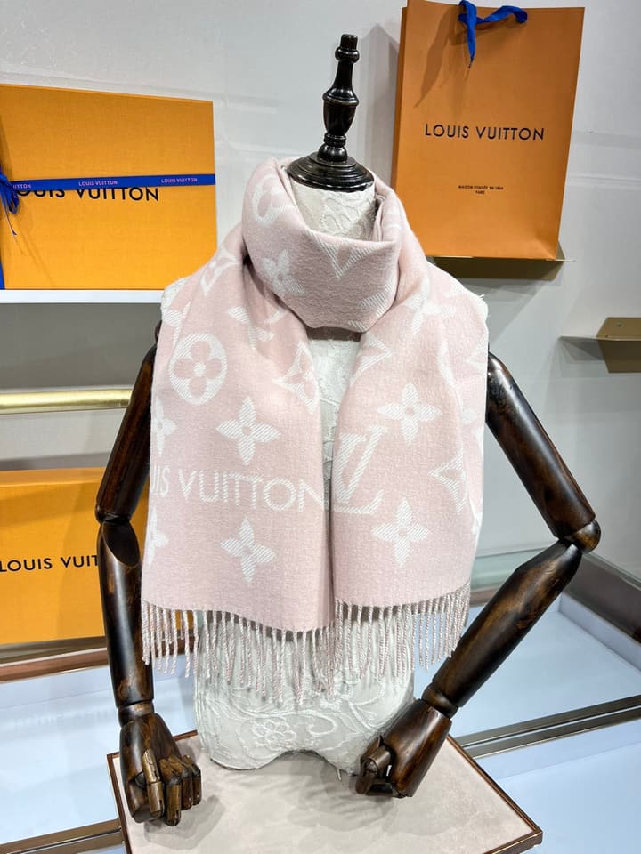 Louis Vuitton Monogram Wool Scarf