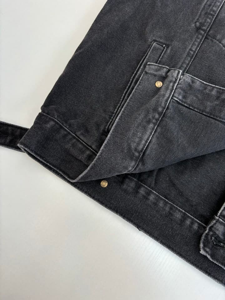 Loewe Anagram Denim Jacket – 24FW in Black Denim