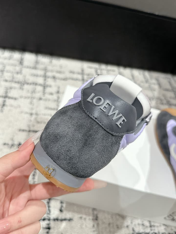 Loewe Ballet Runner 2.0 Sneakers – 2025 Runway Collection in Black