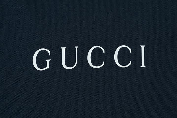 Gucci Digital Print Small Letter Logo T-Shirt – 2025SS in Army Green