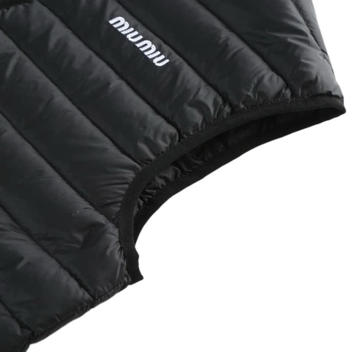 Miu Miu Down Vest – 25SS in Black