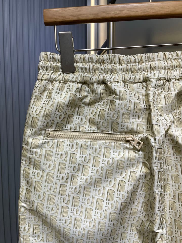 Dior Monogram Drawstring Pants