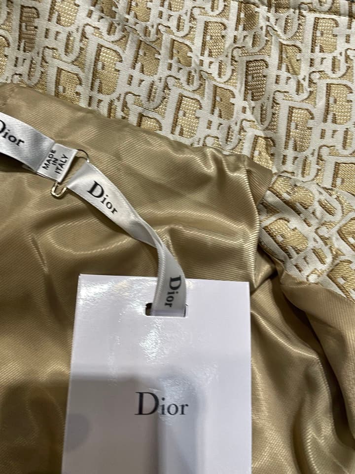 Dior Monogram Jacquard Hooded Jacket – 25FW in Dior Oblique Pattern