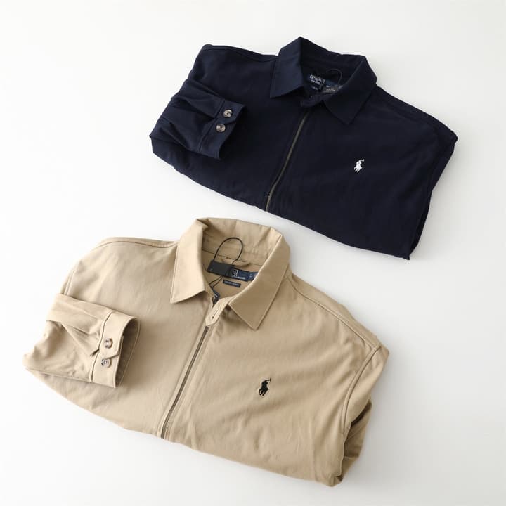 Ralph Lauren Oversized Cotton Jacket – 25SS in Deep Navy