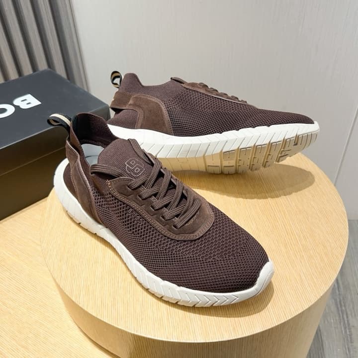 Boss Layered Design Sport Sneakers