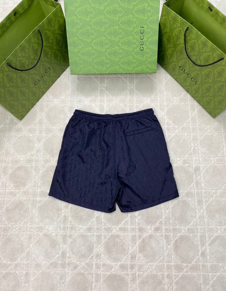 Dior Jacquard Swim Trunks – 2026SS in Navy Blue