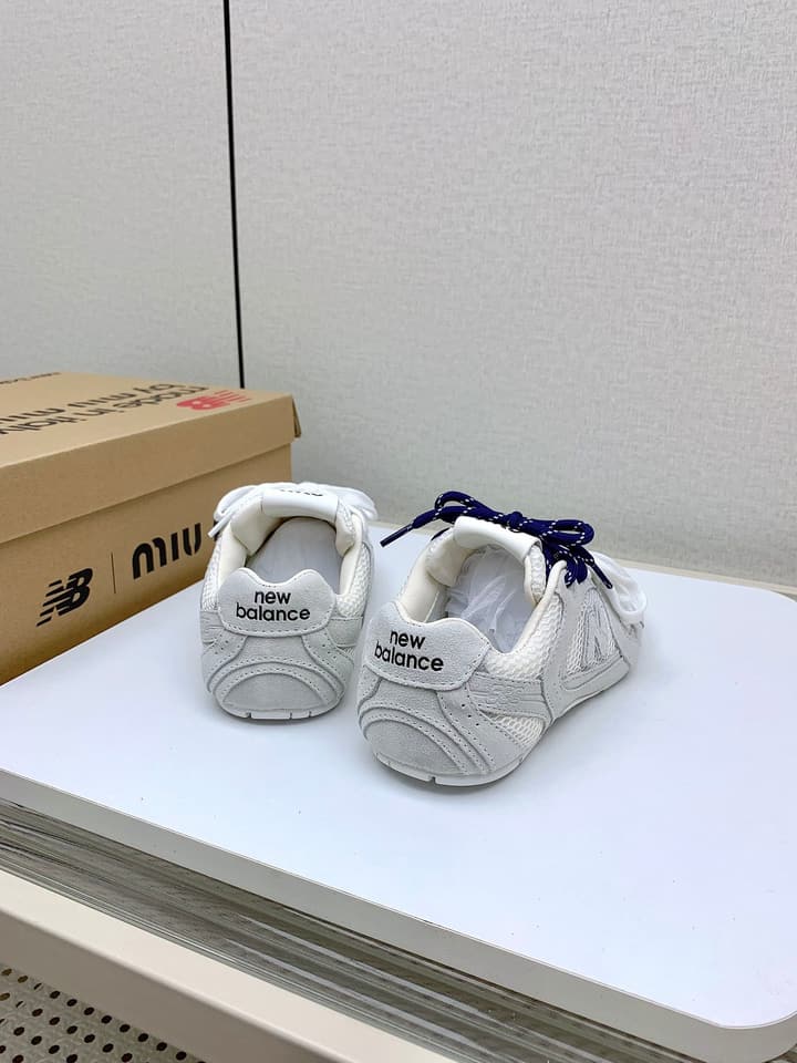 Miu Miu x New Balance Collaboration Runway Sneakers – 2024 in Distressed Grey