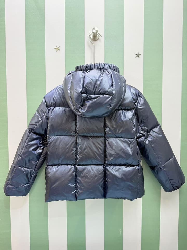 Moncler Children's Puffer Jacket – Kids Collection – 2025FW in Glossy Black