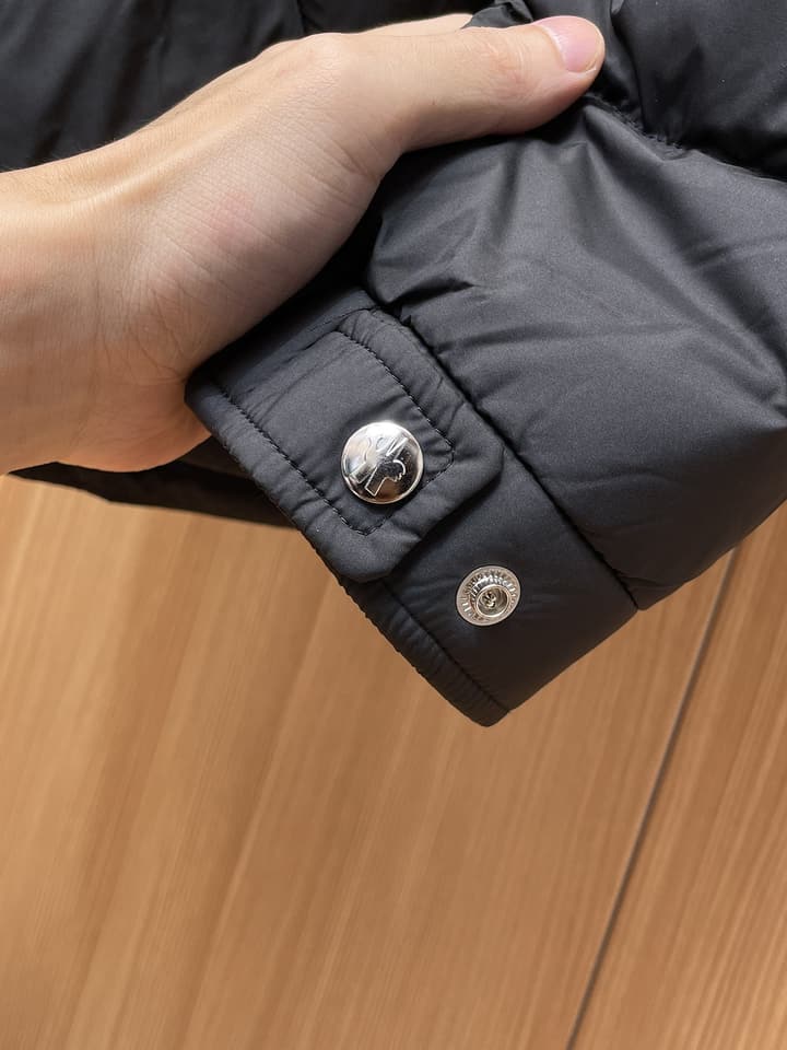 Moncler Structural Tailored Down Jacket – 2025 Collection in Diamond Quilted Black