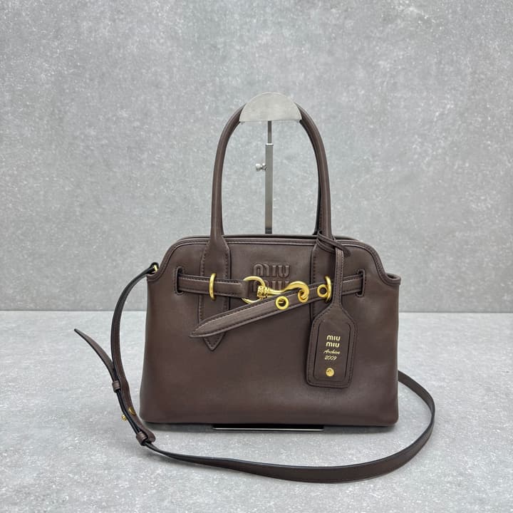 Miu Miu Aventure Mini Shell Bag