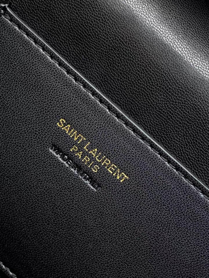 Saint Laurent LE CASSANDRE Quilted Lambskin Clutch Bag