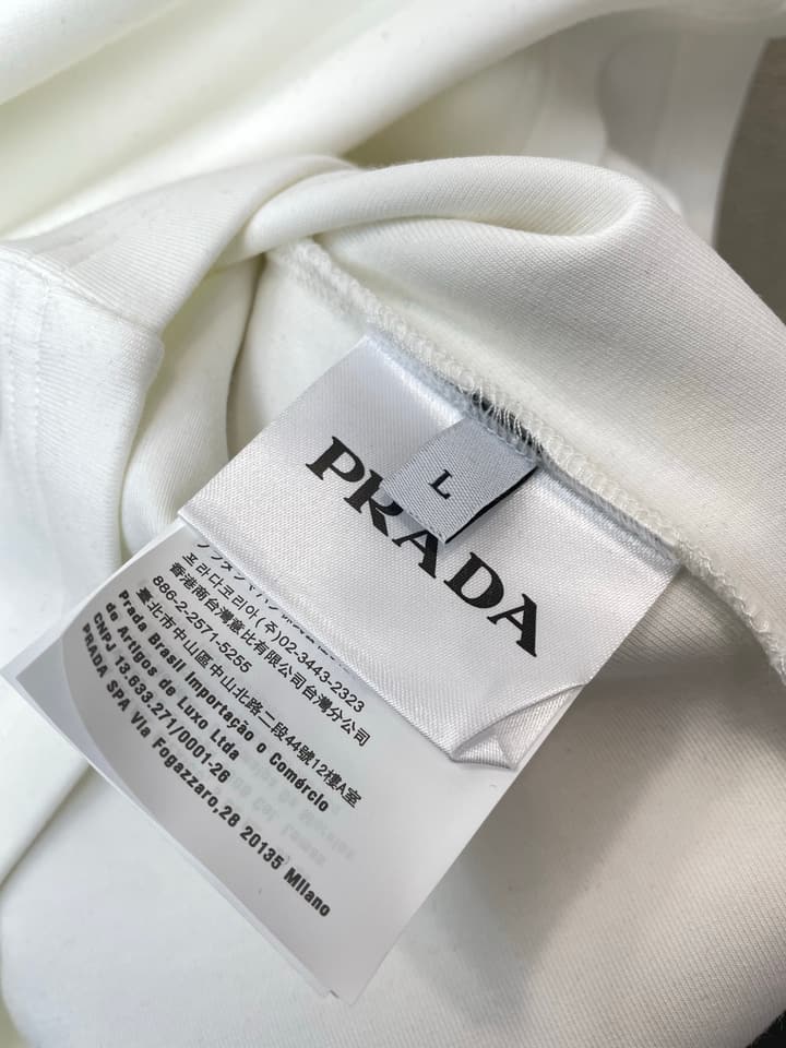 Prada Men's Casual Short-Sleeve T-Shirt