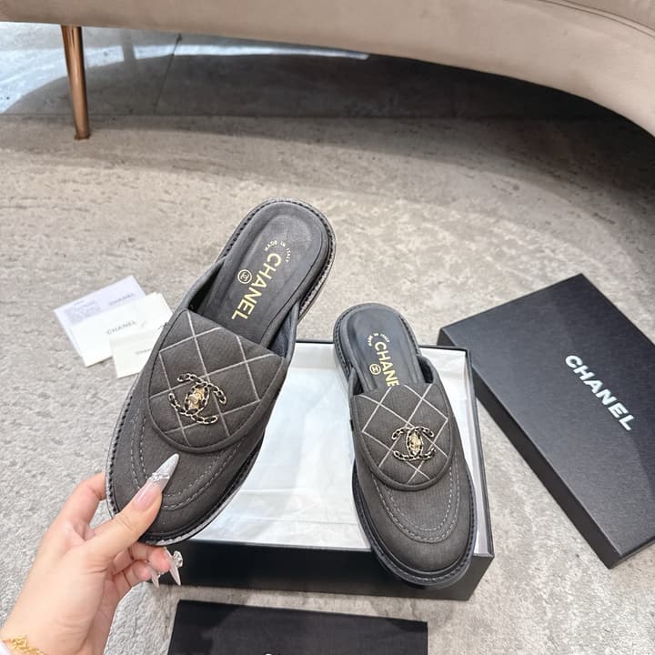 Chanel Quilted Leather Schoolbag Buckle Loafers – 26B Collection